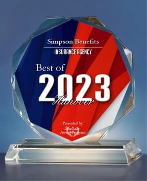 Simpson Benefits Receives 2023 Best of Hanover Award